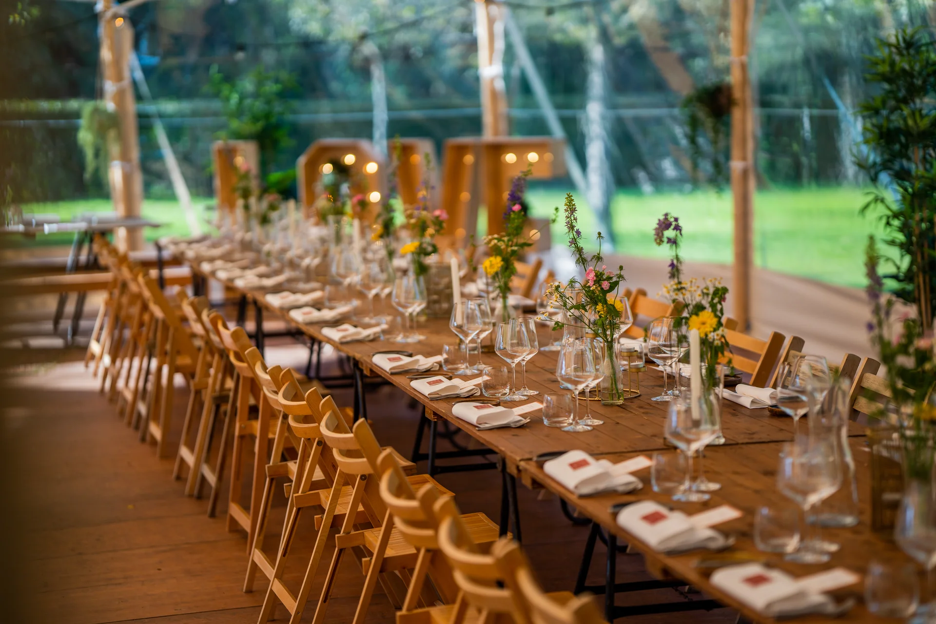 Eventfull klantomgeving met eventdetails en verhuurproducten